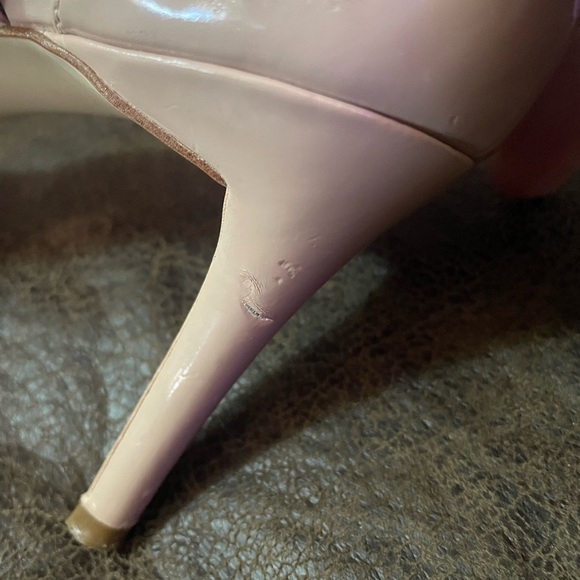MICHAEL KORS pink ankle strap heels sz 10 m 
Please read description - Picture 9 of 12